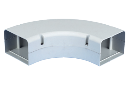 SpeediDuct langer Bogen 90° 70 x 65 mm