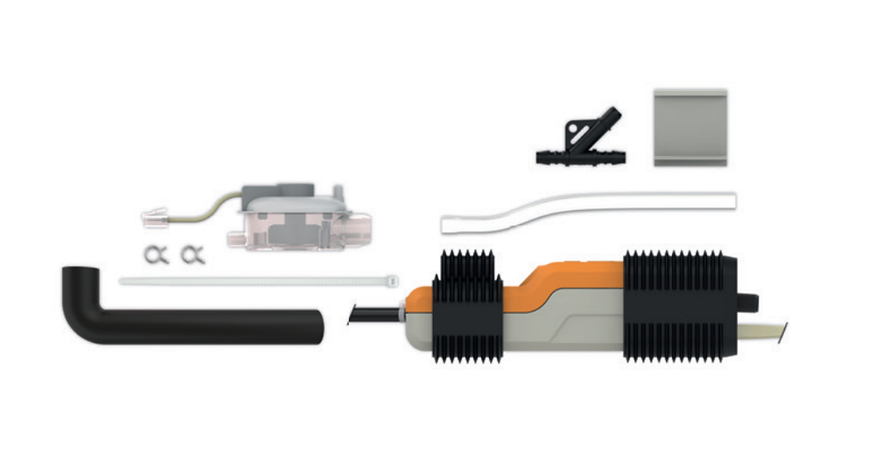 Miniaturbild: Kondensatpumpe Sauermann Omega Pack SI-20 Pumpe - 326 x 58 x 65 mm