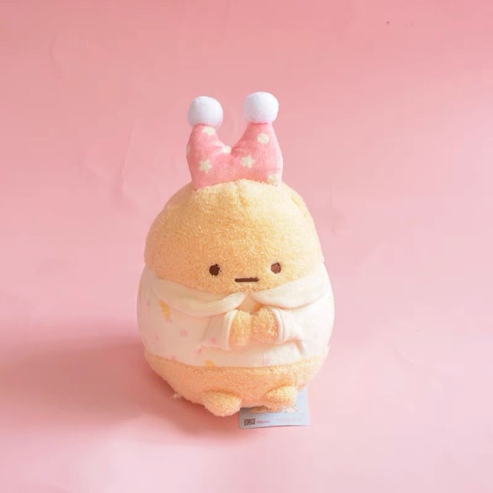 Pink Double Hat plushie
