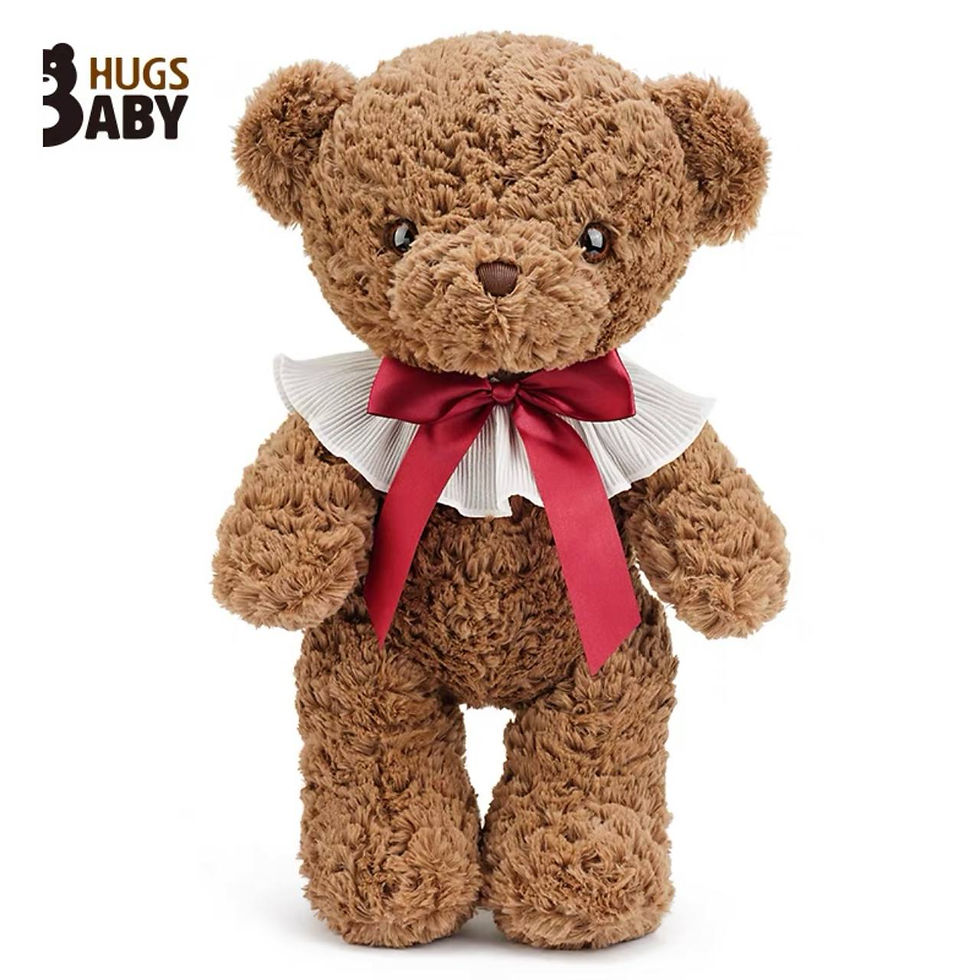 Bear Red Bow