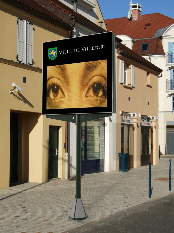 Panneau d'affichage électronique