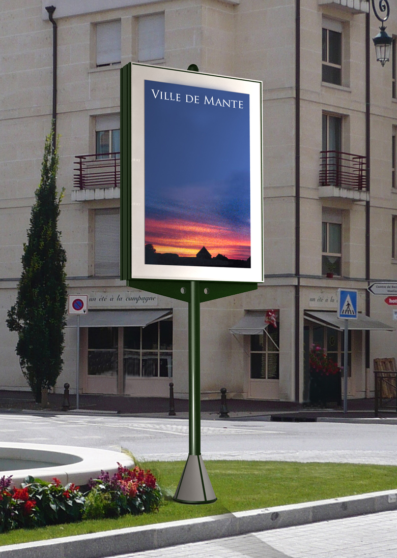 Vitrine d'affichage Vista 05