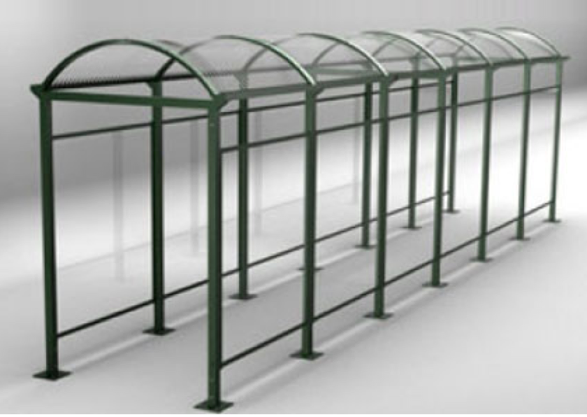 Abri pieton largeur 1,4m