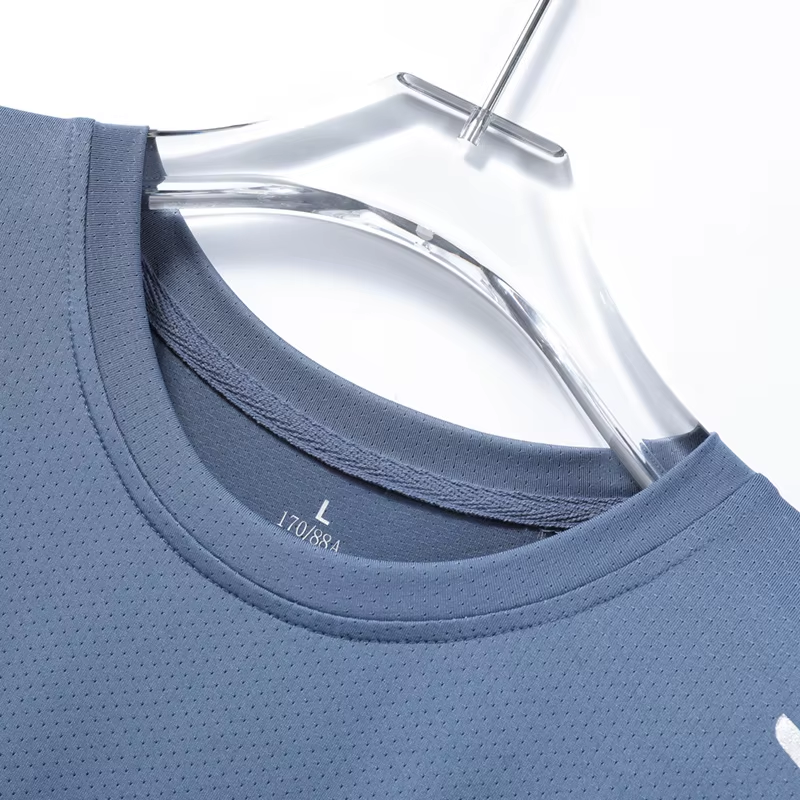 Thumbnail: Men'S Running Quick Drying T-Shirts Breathable Hiking Fishing Tees Soft Elastici