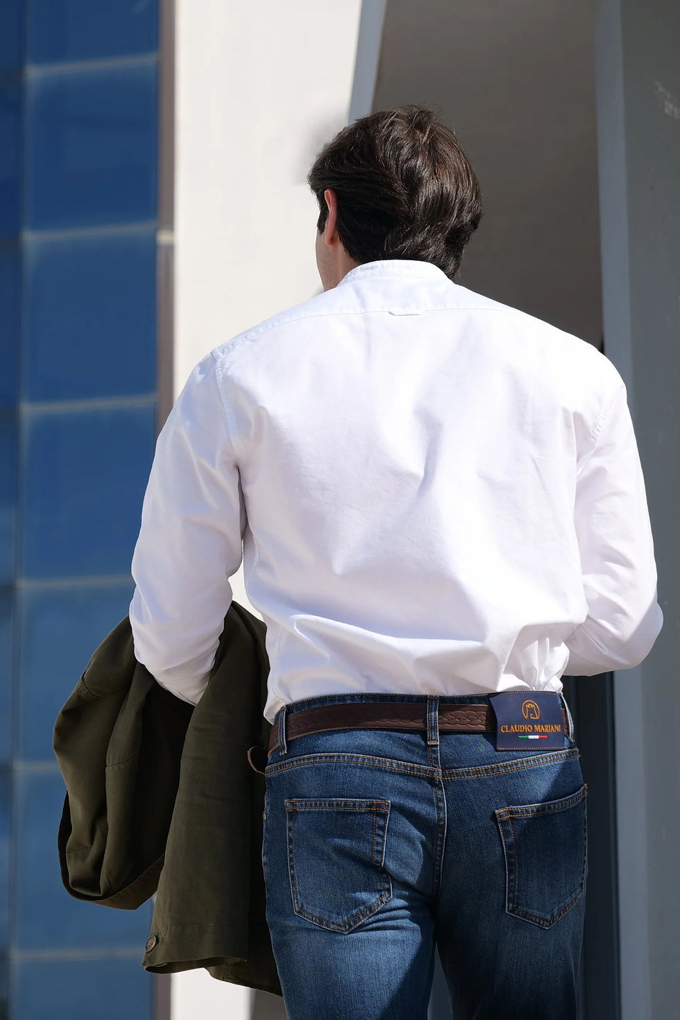 Thumbnail: Four Seasons Blue Denim Cotton Jeans