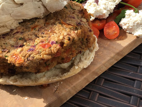 A different version of veggie burgers