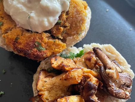 My veggie chickpeas burger