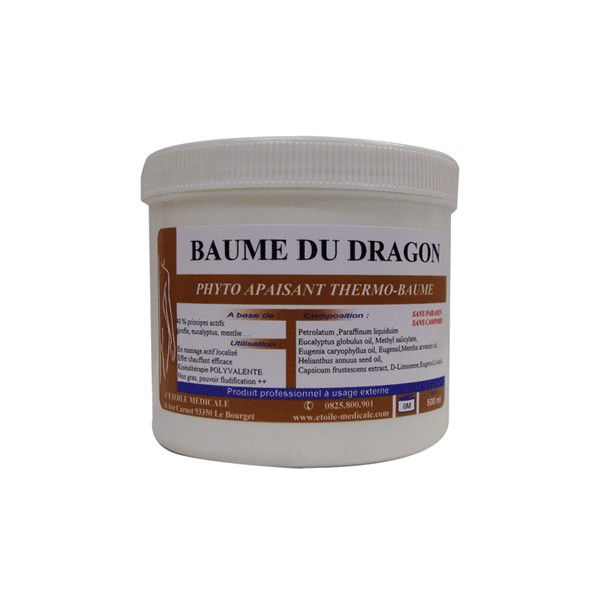 Baume du dragon en 125 ml