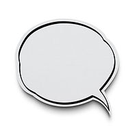 Speech bubble on white with clipping path.jpg