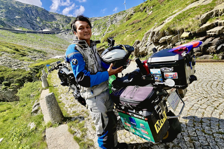 Oum Bunreth und seine «Ride for tomorrow»-Tour 