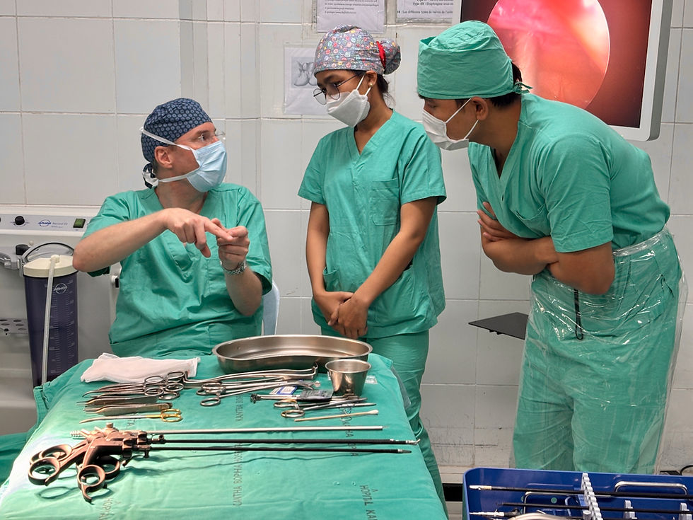 Visiting? On a medical mission! Part 1