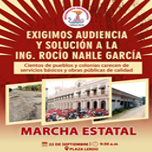 Movimiento Antorchista hará marcha Estatal el 22 en Xalapa, exige obras