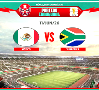 11 de junio.- Inicio del Mundial de Fútbol 2026 en México