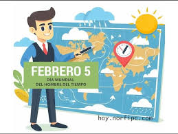 5 de febrero: Día Mundial del Hombre del Tiempo