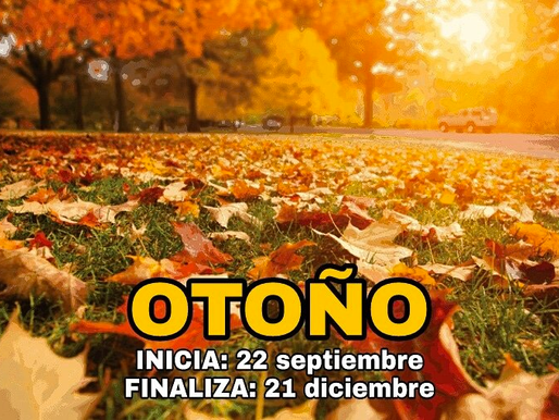 22 de septiembre.- Inicia el otoño