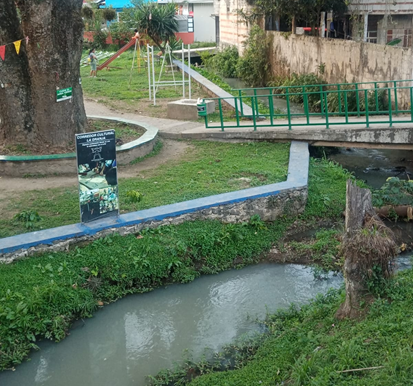 CONTAMINAN RÍO DEL PUENTE DE LA GRANJA 
