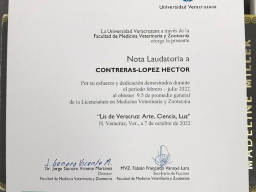 ¡Muchas felicidades Héctor!