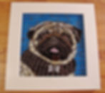 'Coco' dog portrait