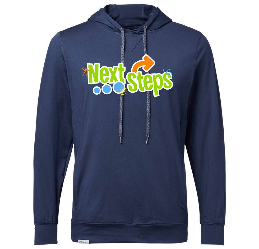 Thumbnail: Next Steps Long-Sleeve Performance Hoodie