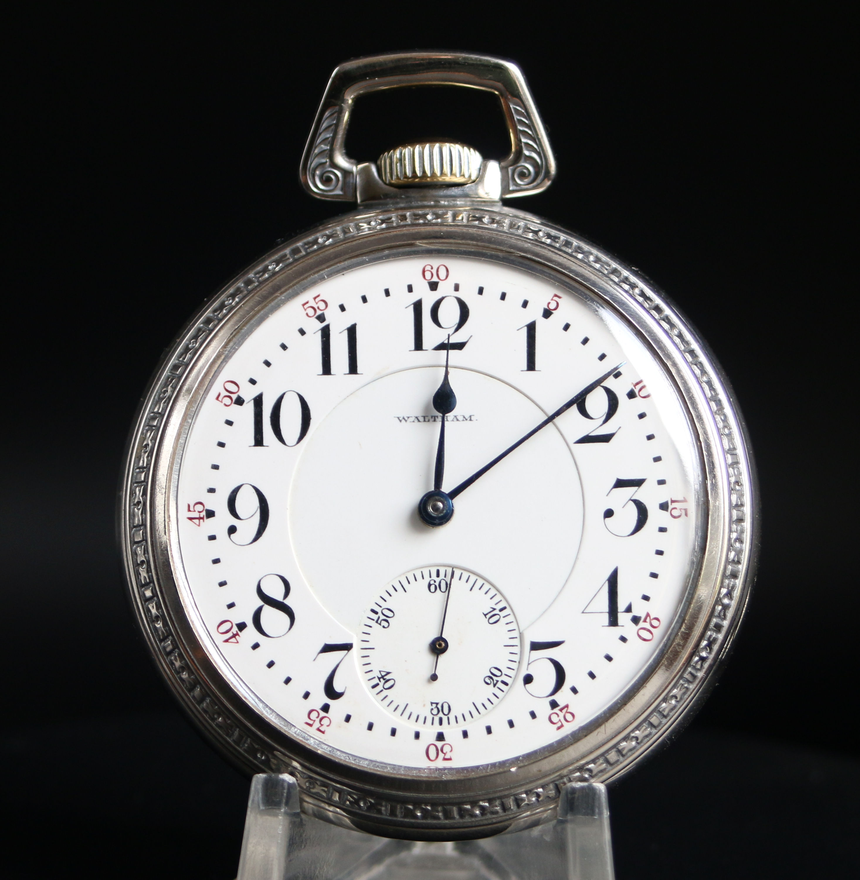 Railroad Grade Waltham 845 21 Jewel 18s Pocket Watch