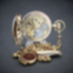 Miniatura: Antique Victorian 14k Gold Filled Waltham 1888 Half Hunter Pocket Watch