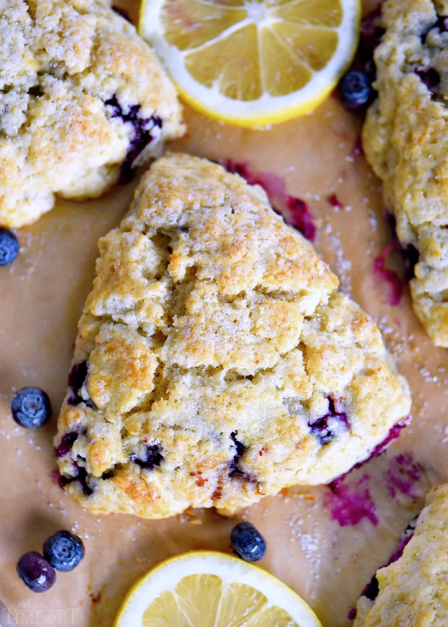 Lemon Blueberry Scone