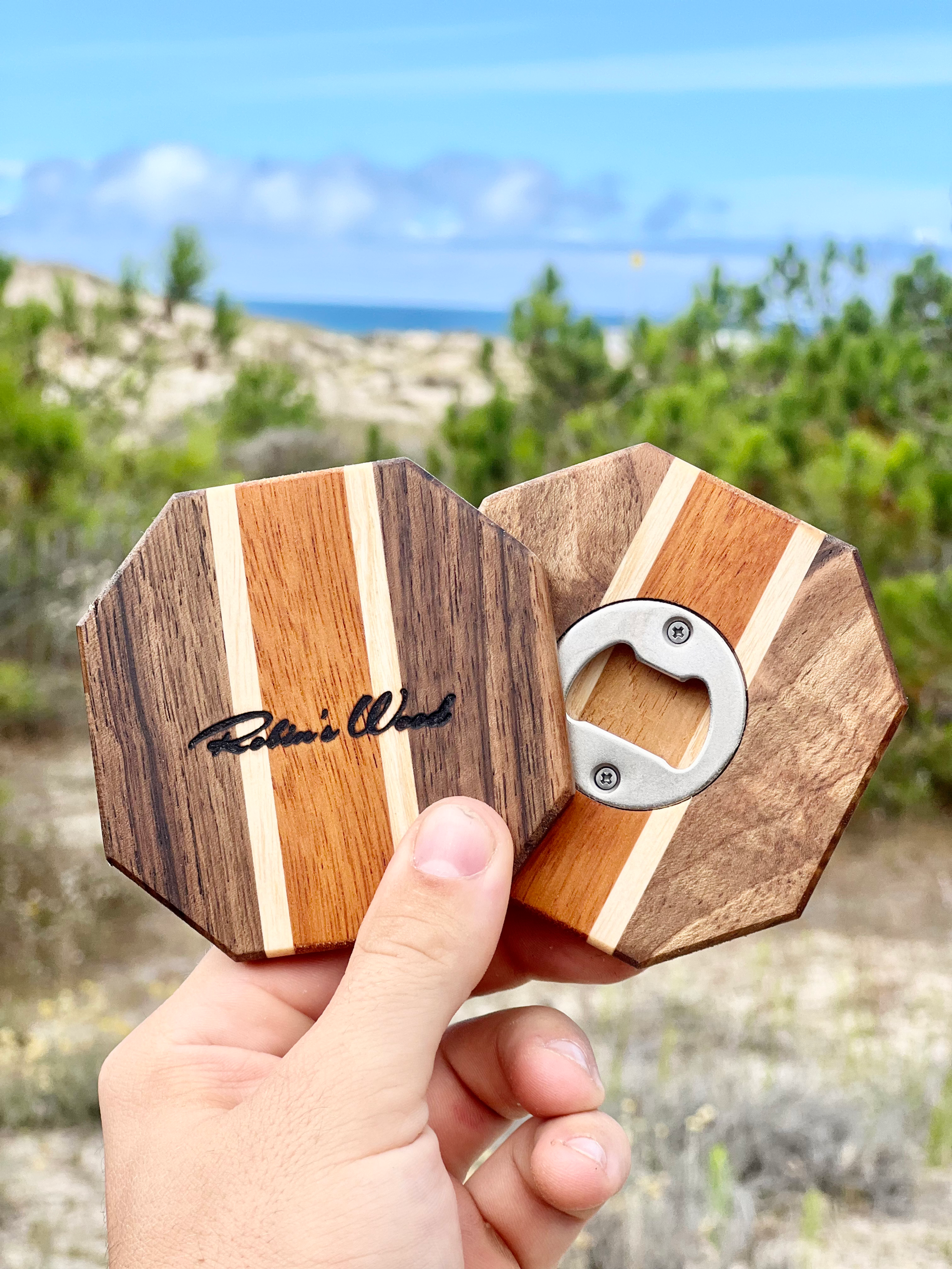 Dessous de verre décapsuleur Badi