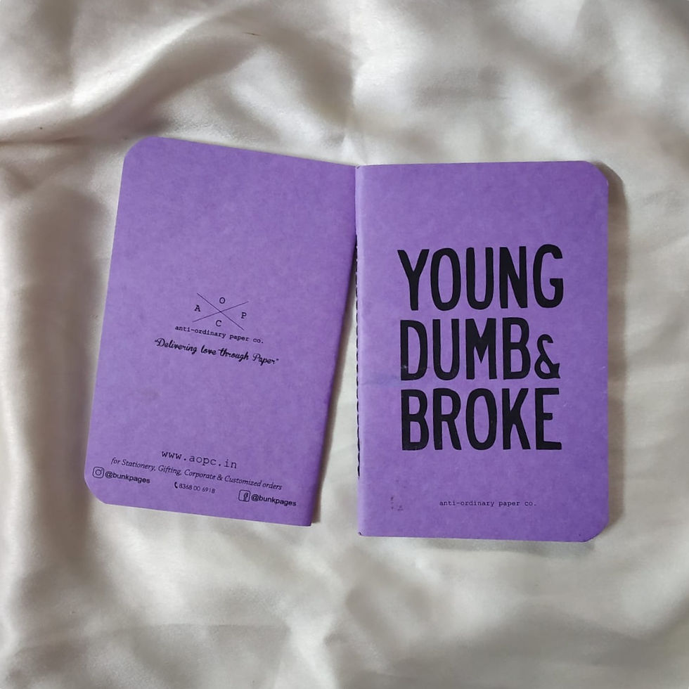 Young Dumb Pocket Diary