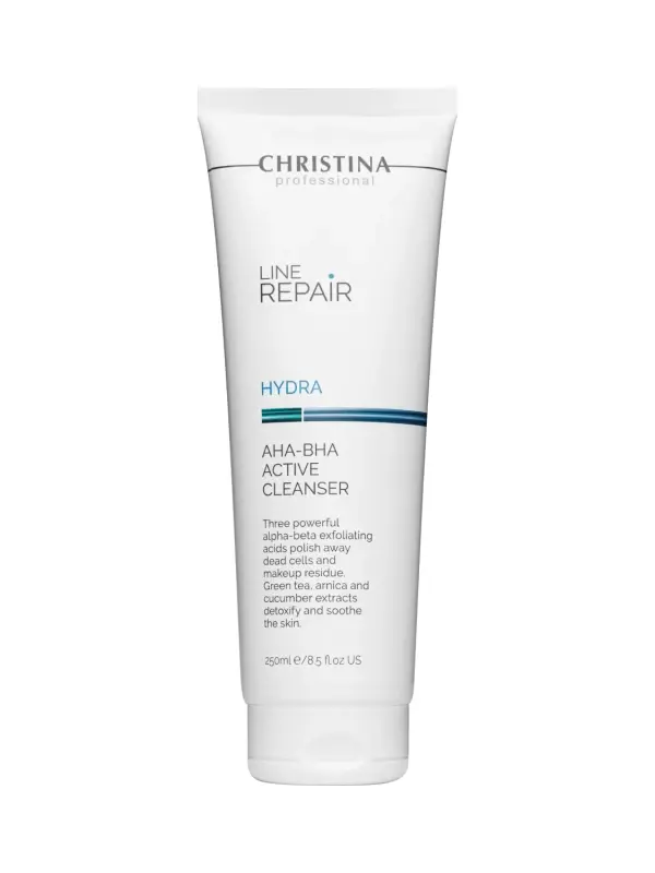 Line Repair Hydra - AHA-BHA Active Cleanser - Очищувальний гель з AHA-BHA кислот