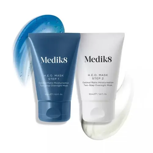Medik8 H.E.O. Mask 2x50ml 2-етапна нічна маска для оптимального зволоження