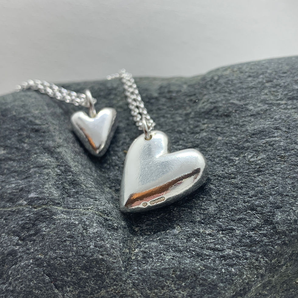 Thumbnail: Small Chunky Heart Pendant