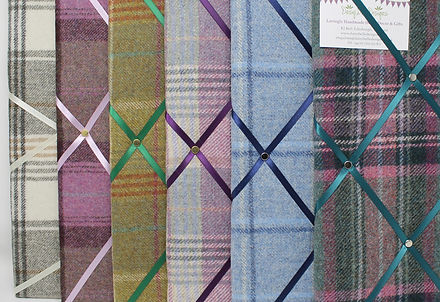 Handmade Tweed Pin Board