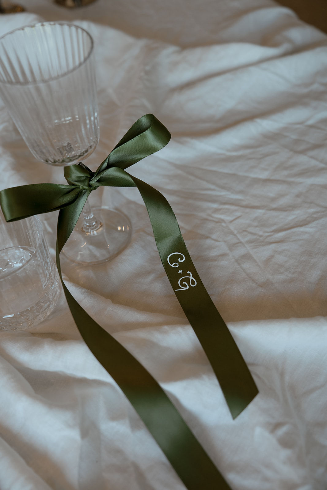 Wedding Ribbon Place Cards