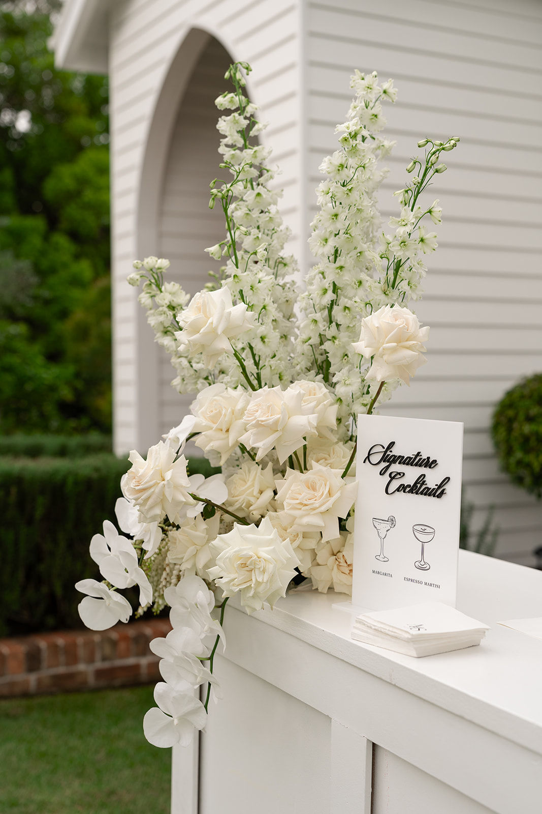 Wedding Bar/Menu Signs