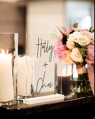 Wedding Signage