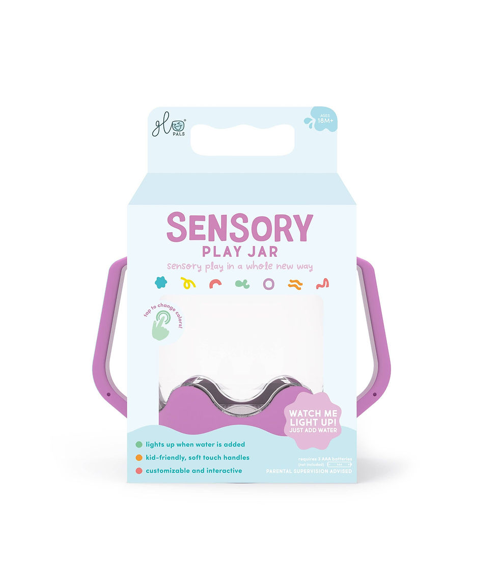 Glo Pals - Glo Pals Purple Sensory Play Jar