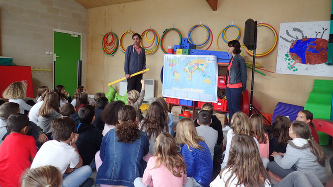 Intervention dans les écoles