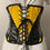Thumbnail: ONE OF A KIND Caution Tape Waist Cincher Corset