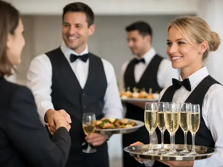 Cateringpersonal für Events professionell buchen