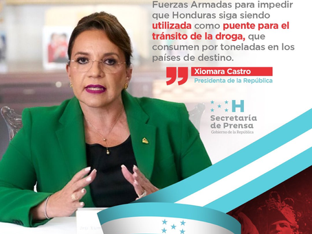 Presidenta Castro denuncia en cadena nacional amenazas para gestar nuevamente un golpe de Estado