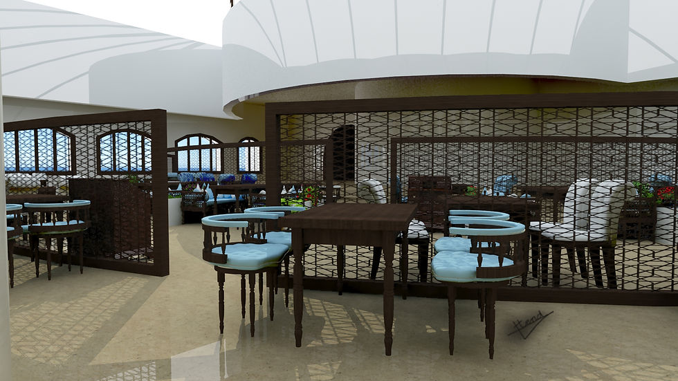 3D : restaurant