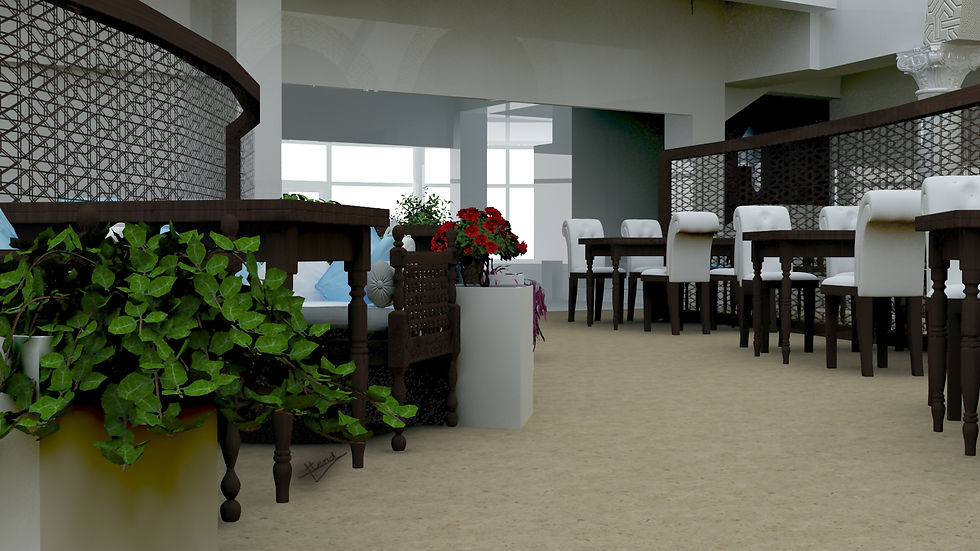 3D : restaurant