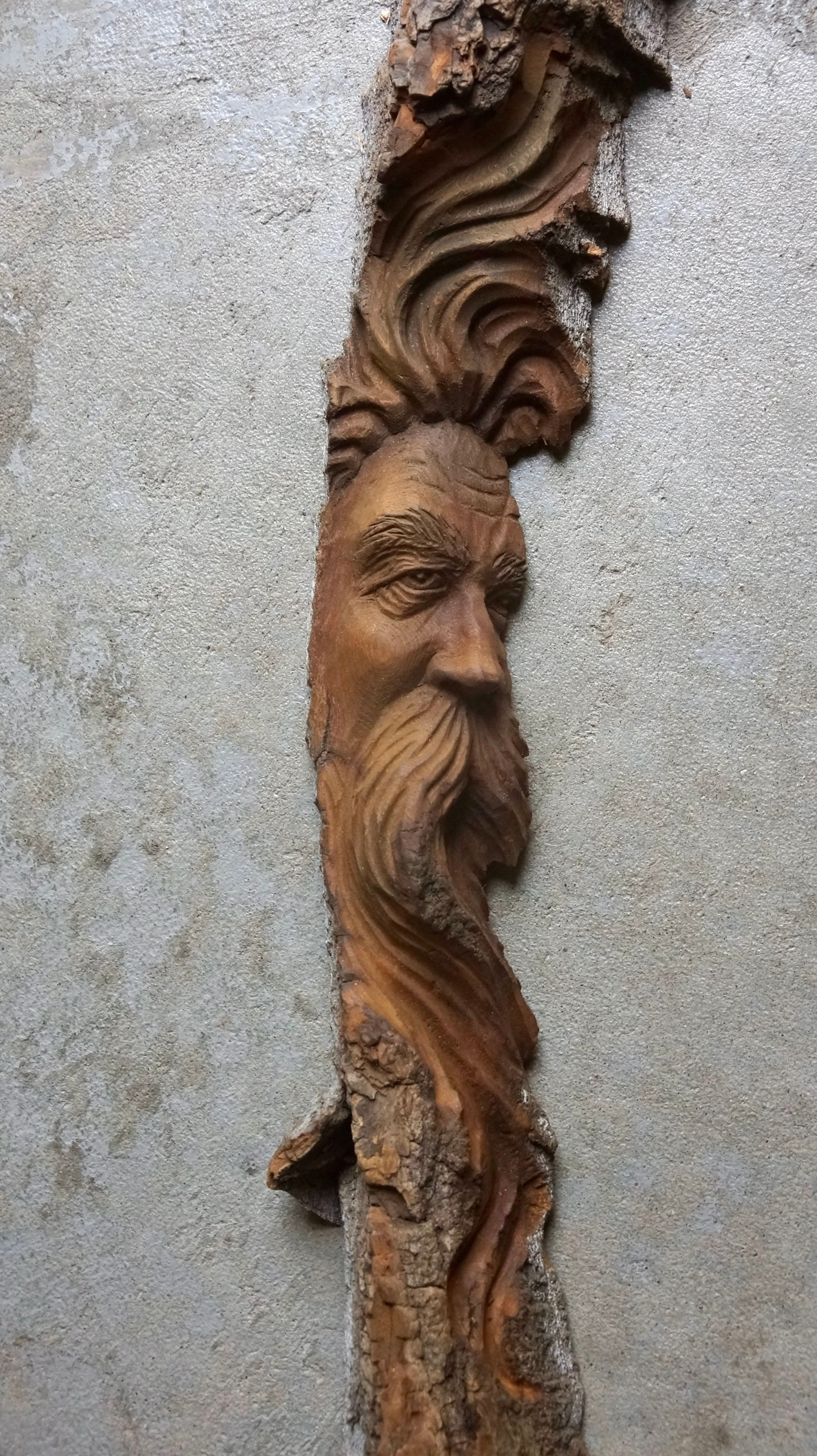 Weathered Wood Spirit 