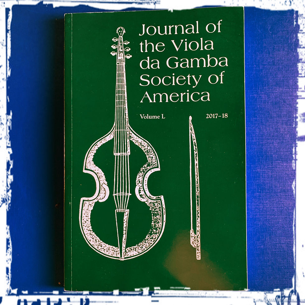 journal of the viola da gamba