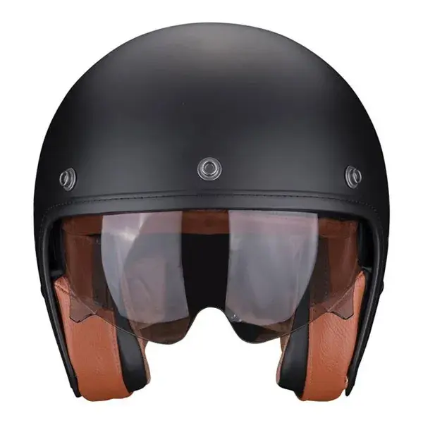 Scorpion EXO Belfast EVO Matt Black open face motorcycle helmet