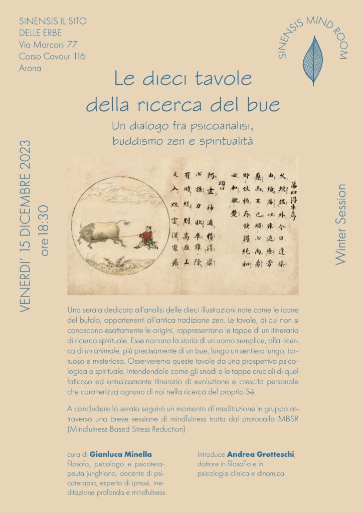 locandina dell'evento "Le dieci tavole della ricerca del bue"
