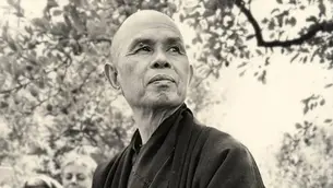 Fotografia di Thich Nhat Hanh.