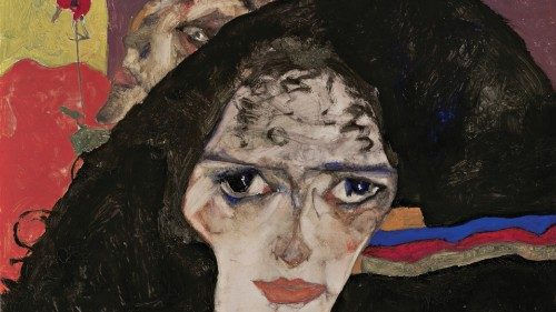 Quadro di Donna in lutto, 1912, Egon Schiele