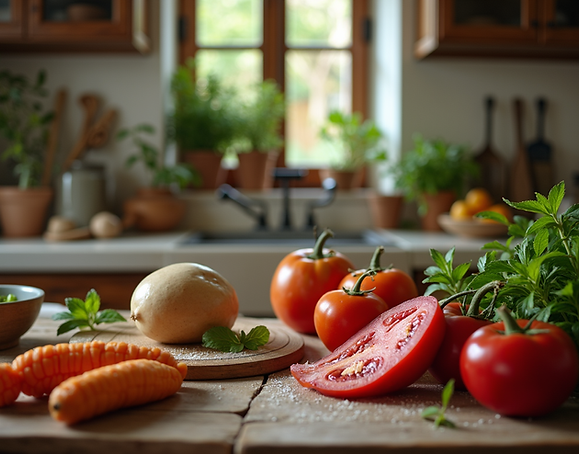 atmospheric-shot-of-a-rustic-italian-kitchen-with-fresh-ingredients-and-soft-natural-light