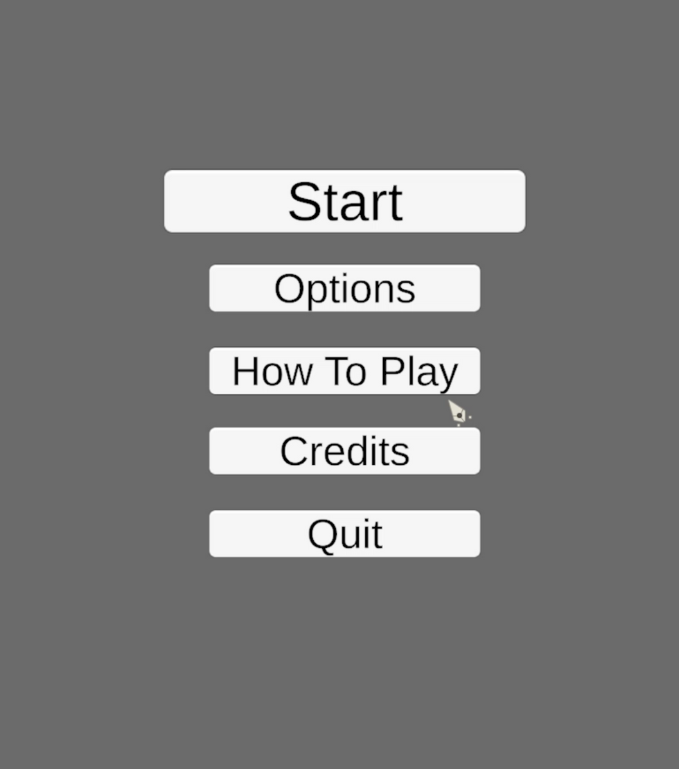 Creating the UI of this game